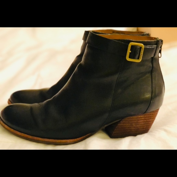 Kork-Ease Maddelena Black Leather Bootie size 9 - Picture 5 of 11